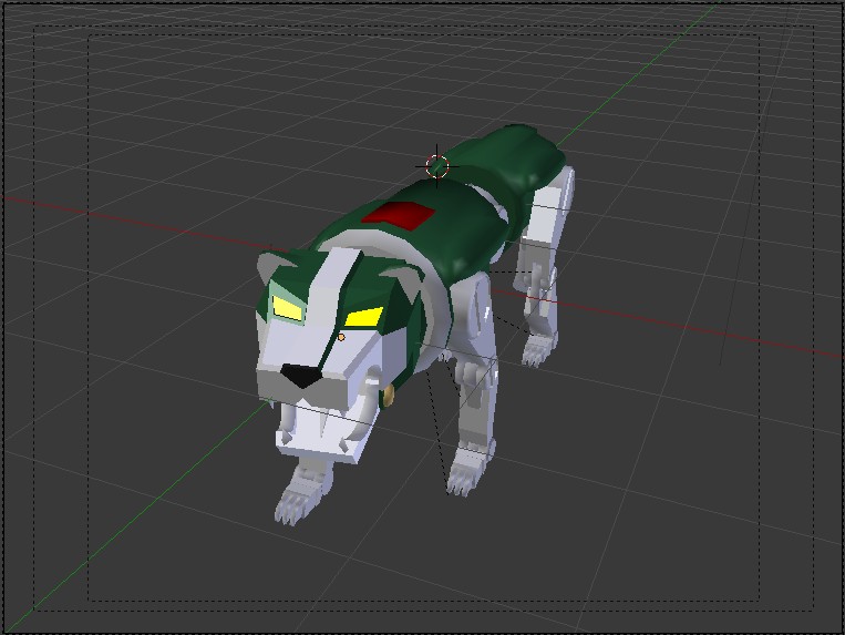Voltron's Green Lion preview image 1